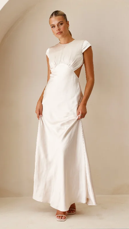 Final Markdown Kate Maxi Dress - Champagne
