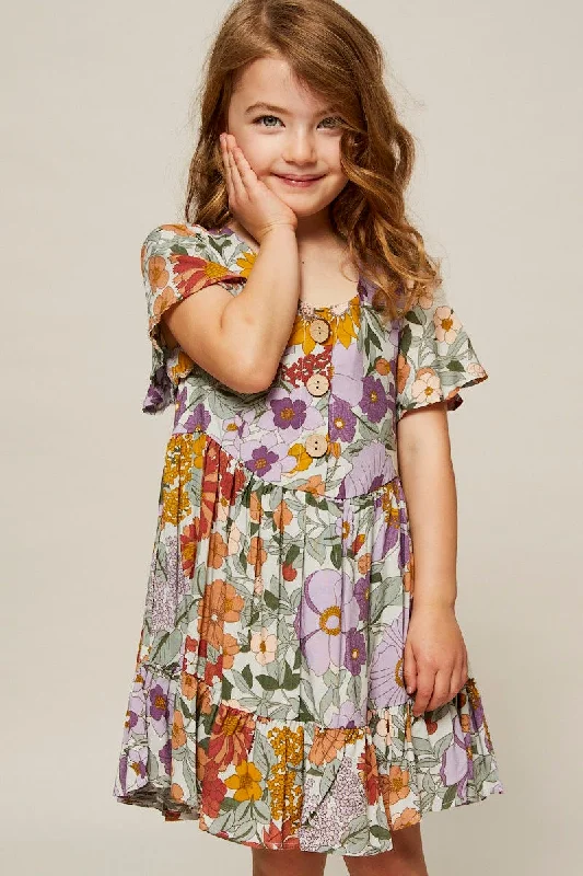 Markdowns Print Midi Dress