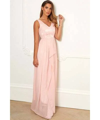 Seasonal Sale Baliana Blush Maxi Dress