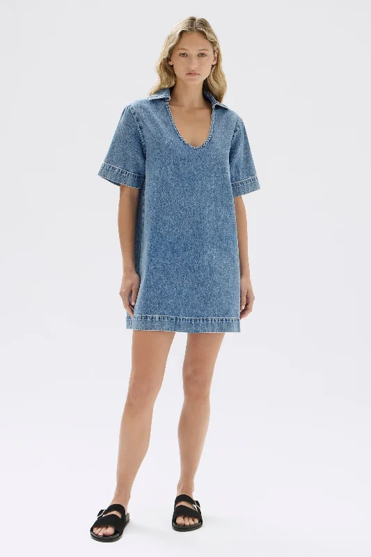 Exclusive Savings Genevieve Denim Mini Dress