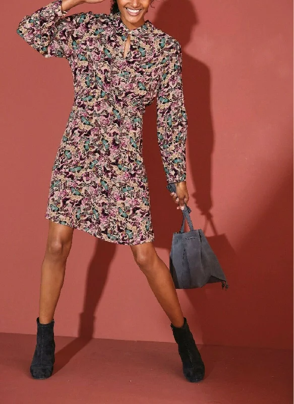 Epic Deals Floral Print Skater Dress