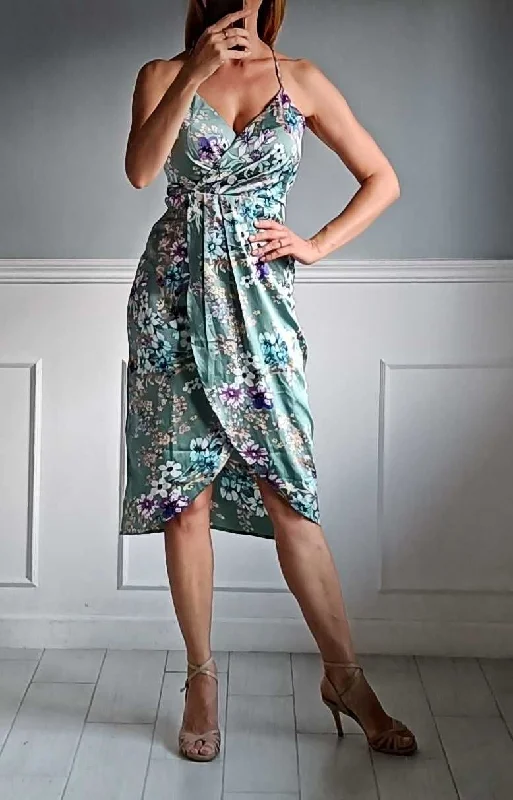 Online Specials Cami Floral Mock Wrap Dress
