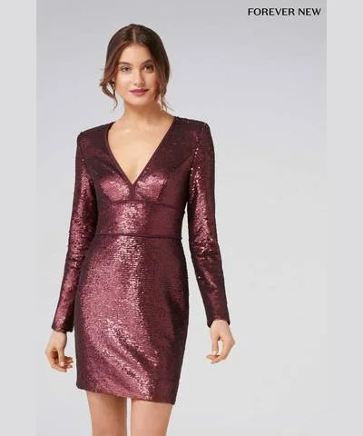 Steals and Deals Katia Sequin Mini Dress