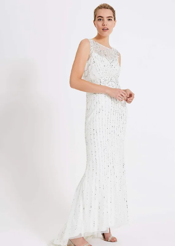 New Markdowns Milly Beaded Wedding Dress