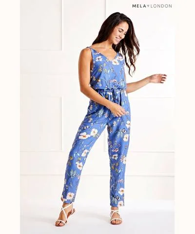 Big Discounts Floral Printed Jumpsuit