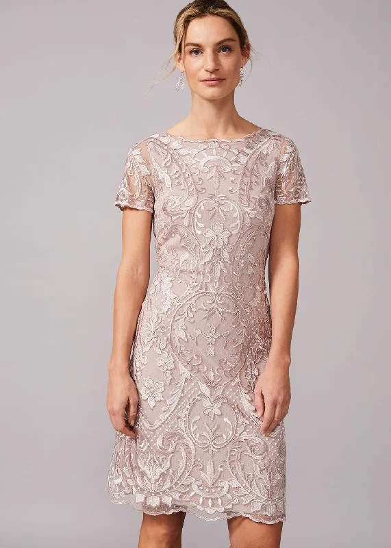 Don’t Miss Out Lizzy Embroidered Dress