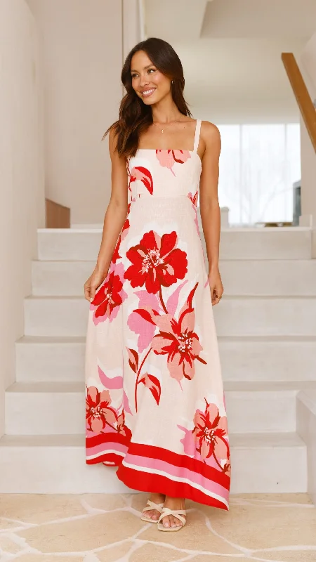 Fantastic Offers Vida Maxi Dress - Rosabel Print