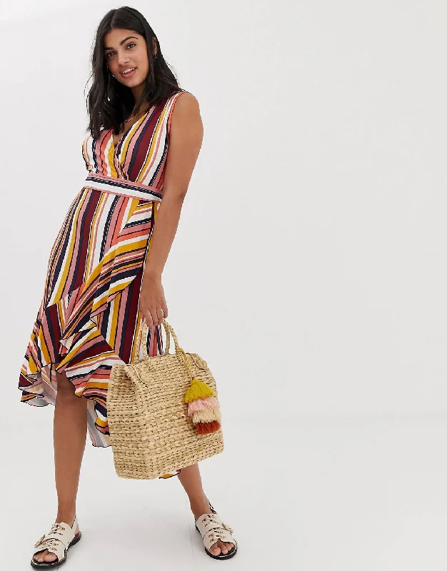 Deal Dash Stripe Midi Dress