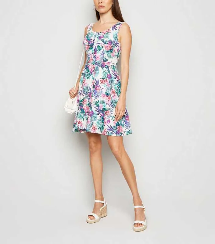Bargain Prices Floral Print Skater Dress