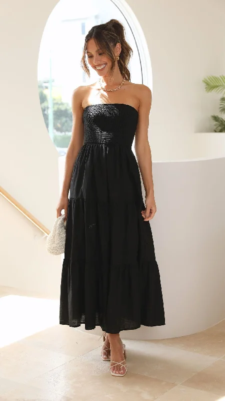 Unbeatable Prices Brooke Maxi Dress - Black