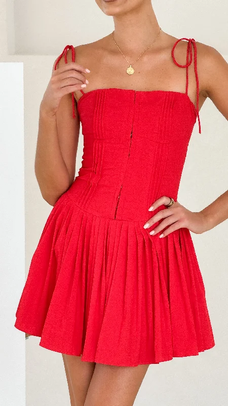 Today’s Special Bethi Mini Dress - Red