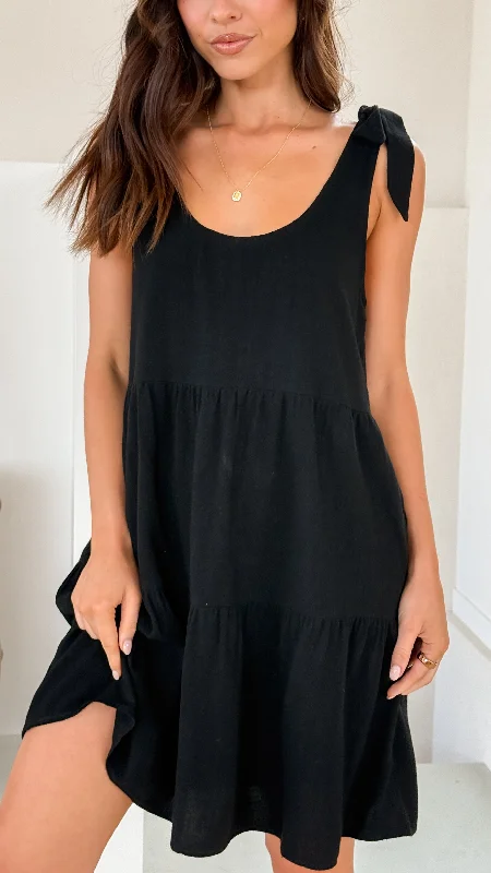 Bargain Prices Adina Mini Dress - Black