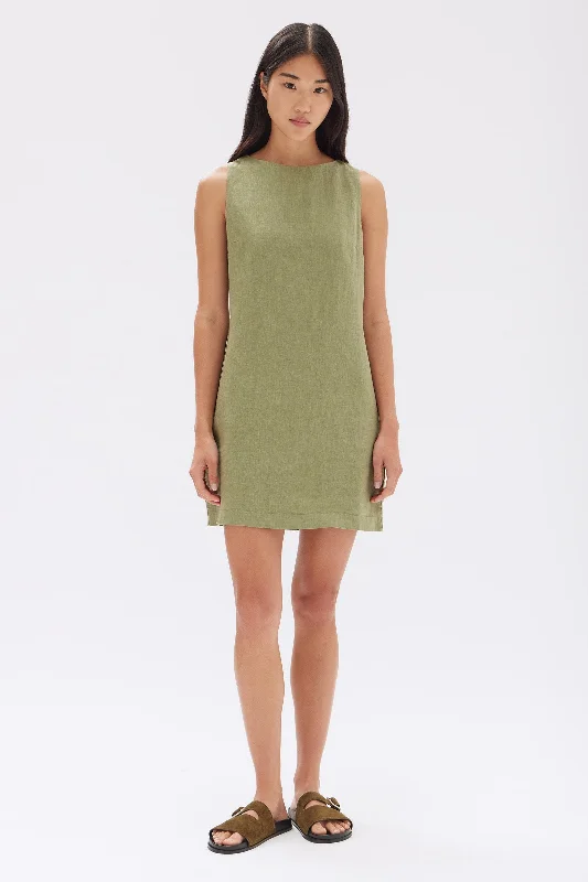 Special Price Nadine Linen Mini Dress