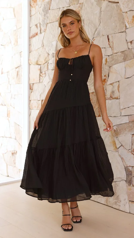 Today Only Cove Maxi Dress - Black