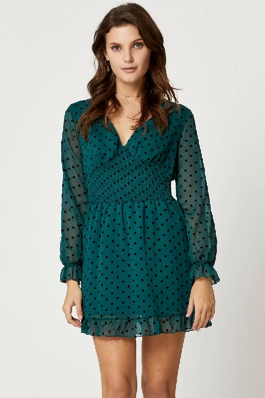 Get It Before It’s Gone Polka Dot Skater Dress
