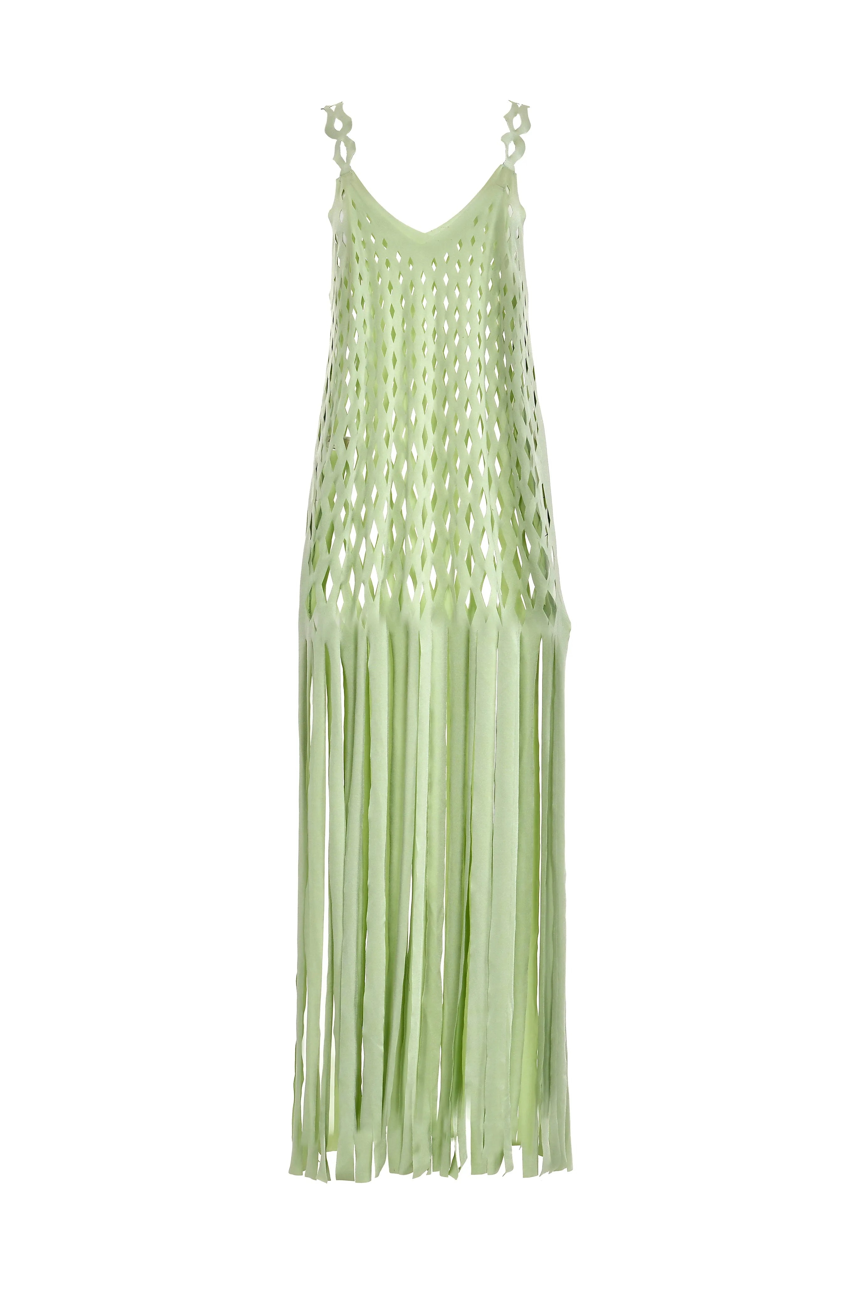 Early Access Bright Diamond Dress Green