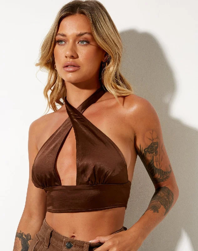 Massive Deals Silta Top Chocolate