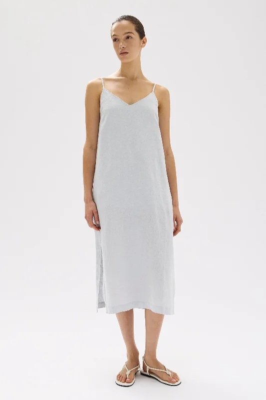 Extra Discounts Vallory Linen Slip Dress